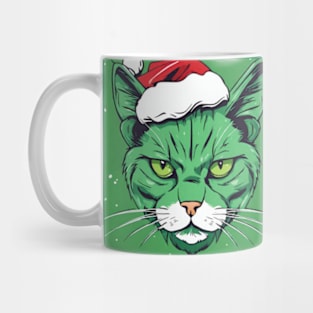 grinch stole christmas cat Mug